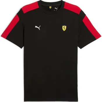 Pánské tričko Pánské tričko s krátkým rukávem Puma FERRARI RACE MT7 TEE černé 630196-01 - XL | UK 10 | US 11