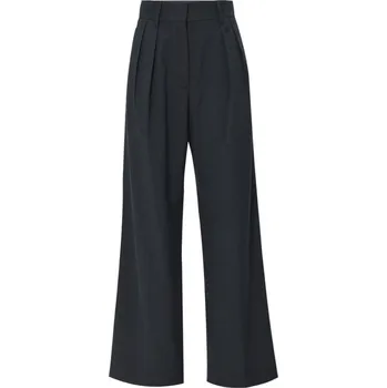 Dámské kalhoty KALHOTY DKNY TWILL PANTS DARK GREY