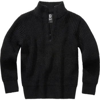 Chlapecký svetr Svetr dětský Kids Marine Pullover Troyer černý 158/164