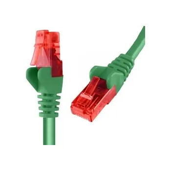 Síťový kabel Kabel RJ45 CAT 6 U/UTP AWG24 zelený 20m