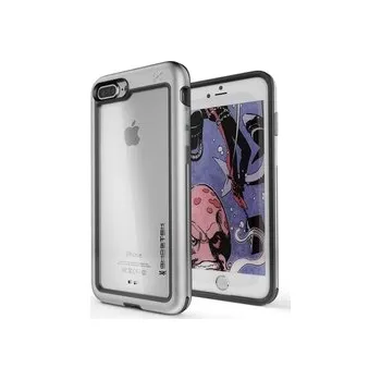 Pouzdro na mobilní telefon Stříbrné pouzdro Atomic Slim Apple iPhone 7 Plus 8 Plus