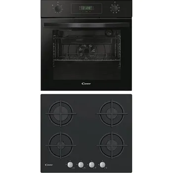 Set domácích spotřebičů Candy FIDCP N615 L + Plynová deska Candy CSG6B/4U2