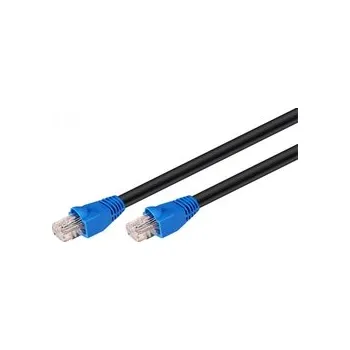 Síťový kabel Patchcord LAN kabel CAT 6 U/UTP venkovní PE 10m