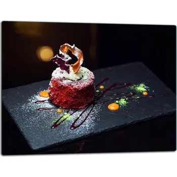 Kuchyňské prkénko Krájecí deska TMK ArtDeko sklo 1 ks