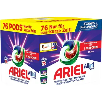 Kapsle na praní Ariel Kapsle na praní All in1 Pods Color 76 PD