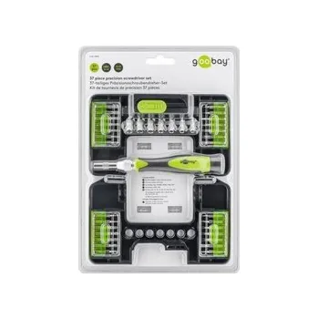 Šroubovák SADA šroubováků + bitů/zásuvek 37 ks. Goobay