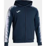 JOMA ELITE XI MIKINA S KAPUCÍ PÁNSKÁ - Tmavě modrá, Bílá - velikost XS