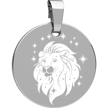 Přívěsek Stříbrný přívěsek zvěrokruh lev 12 mm