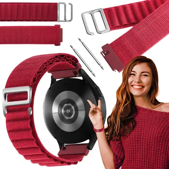 Příslušenství k chytrým hodinkám Řemínek pro Huawei Watch GT 4 Active 46mm chytré hodinky červený řemínek 22mm