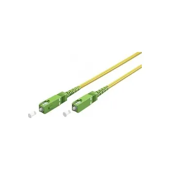 Síťový kabel Optický propojovací kabel SIMPLEX OS2 SC-APC Goobay 15m