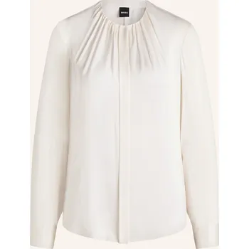 Boss Dámská Hedvábná Halenka Banorah, bílá, 38