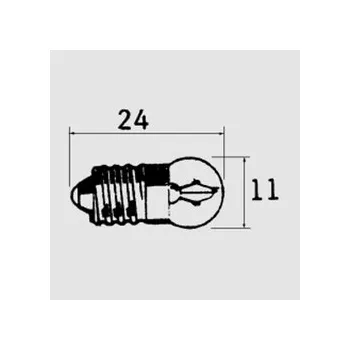 Autožárovka žárovka E10 12V/2.4W
