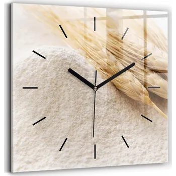 Hodiny Nástěnné hodiny Wallfluent bílé 30 cm