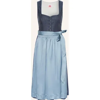 Dámská halenka Spieth & Wensky Dámský Dirndl Feodora, modrá, 34