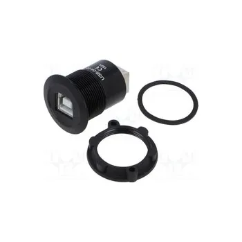 Elektrická zásuvka USB-04-BK