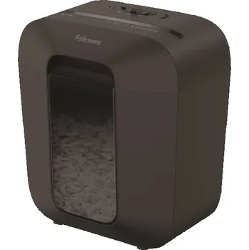 Skartovačka FELLOWES skartovač LX 25/ křížový řez 4x40 mm/ objem koše 11,5 l/ stupeň utajení P-4 (důvě