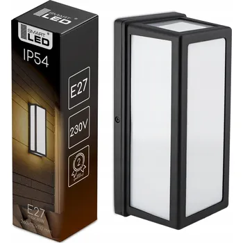 Venkovní osvětlení Venkovní nástěnné svítidlo Smartled černé E27 0 W