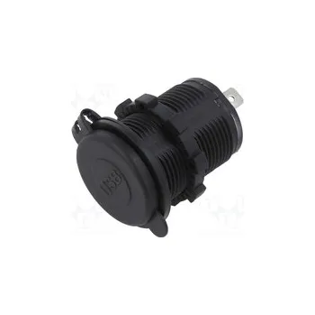 Elektrická zásuvka CAR-USBX2-WH