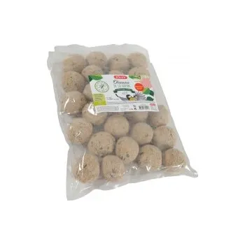 Krmivo pro ptáka Lojová koule se semínky 90g bez síťky Zolux 35ks kbelík