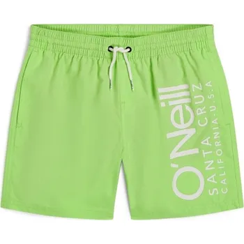 Chlapecké plavky Chlapecké plavecké šortky O'Neill ORIGINAL CALI 14 152 Reflexní neon, Bílá