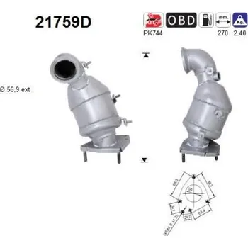 Katalyzátor Katalyzátor AS 21759D