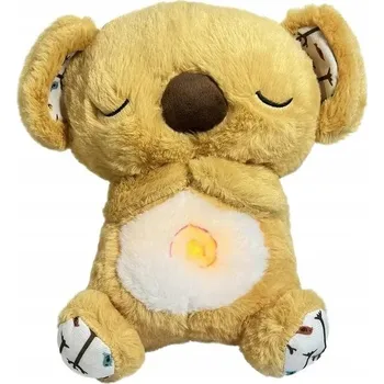 plyšák KOALA Prodyšný PLYŠÁK S HLUKEM PRO UKLIDNĚNÍ MEDVÍDEK 30 cm