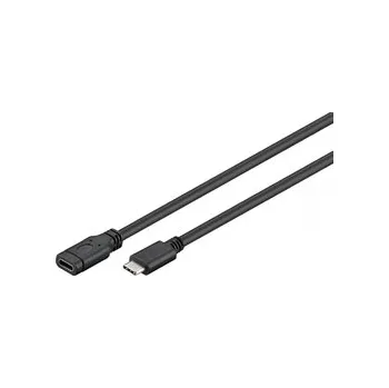 Datový kabel Prodlužovací kabel USB-C 3.2 Gen1 Black 1m Goobay