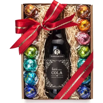 Dárkový potravinový koš Dárkový balíček Miss Cola