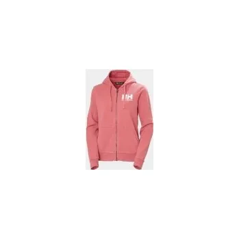 Dámská mikina Helly Hansen Logo Full Zip Hoodie 2.0 Washed red dámská mikina světle červená S/36