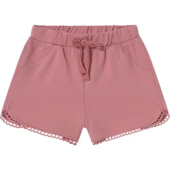 MAYORAL dívčí šortky s krajkou růžová vel. 86 cm