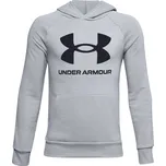 Dětská funkční mikina přes hlavu Under Armour RIVAL FLEECE HOODIE K šedá 1357585-011 - YS | UK 11,5 | US 12,5