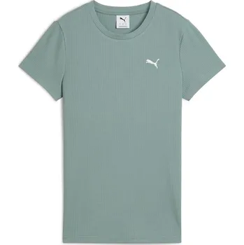 Dámské tričko Dámské tričko s krátkým rukávem Puma ESS ELEVATED TEE W modré 685021-30 - M | UK 11 | US 11,5
