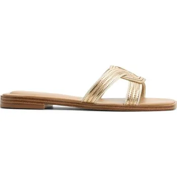 Dámské pantofle Dámské pantofle ALDO EROK 6.5 Zlatá, Hnědá, Béžová