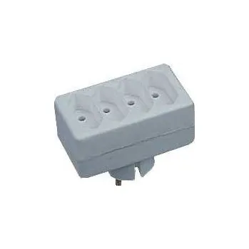 Elektrická zásuvka Rozbočení 230V 4x2,5A