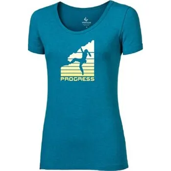 Dámské tričko SASA "BOULDER" dámské triko s bambusem petrol L