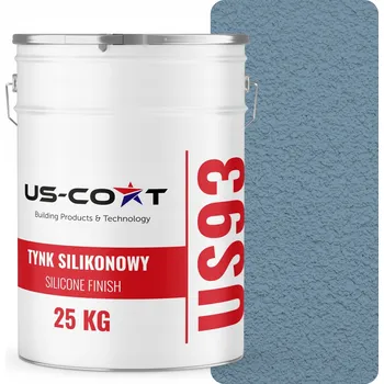 Omítka SILIKONOVÁ OMÍTKA FASÁDNÍ MODRÁ F126 25KG STRUKTURA "BARÁNEK" ZRNO 2.0mm