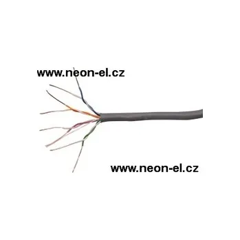 Síťový kabel UTP 4x2/drát/kat.VE/305m