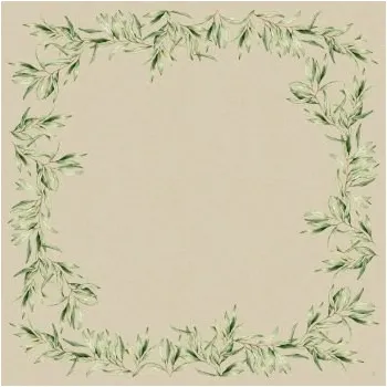 Jednorázový ubrus Ubrus 84 x 84 cm DSL Foliage (20 ks)