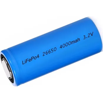 Elektronická stavebnice GeB LiFePO4 Baterie 26650 4000mAh 3.2V