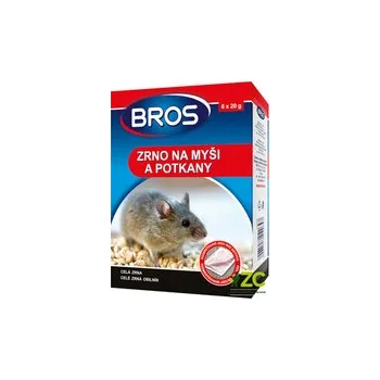 Zahrada Nástraha na myši a potkany BROS 6x20g