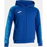 JOMA ELITE XI MIKINA S KAPUCÍ PÁNSKÁ - Modrá, Bílá - velikost 2XS
