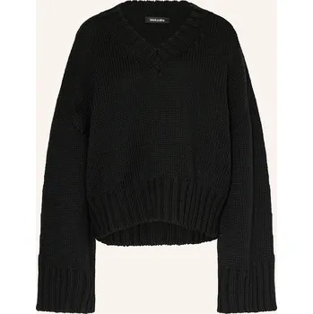 Dámský svetr Black Palms Dámský Svetr Vee, černá, 36