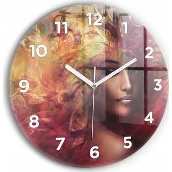 Hodiny Nástěnné hodiny Wallfluente vícebarevné 30 cm