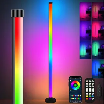 Stojací lampa STOJACÍ LAMPA PODLAHOVÁ LED RGB VHODNÁ PRO DEKORACE NA PÁRTY 120CM