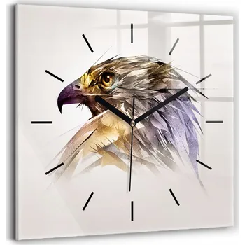 Hodiny Nástěnné hodiny Wallfluent hnědé 30 cm