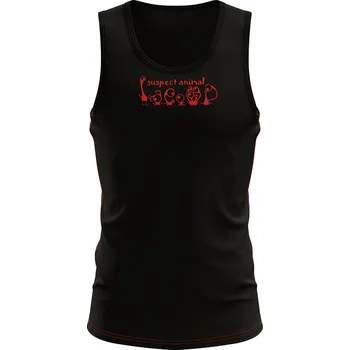 Dětský funkční nátělník ROBOT černá Bamboo Ultra - Oranžová / 130