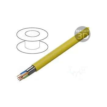 elektrický kabel F/UTP5E-FCCA-100YL