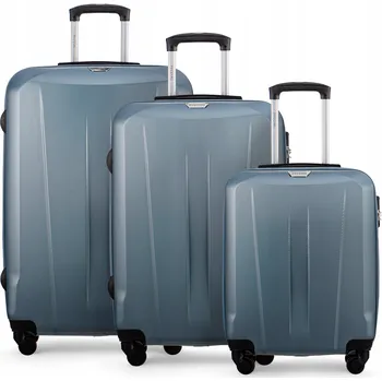 PUCCINI Sada Cestovních Kufříků ABS na Kolečkách 3v1 ABS03 7