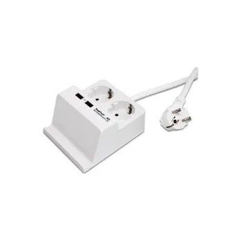 Prodlužovací kabel Peaktech 3125 power strip s USB základnou