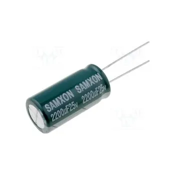Kondenzátor 2200M/25V-NI (12.5x25)